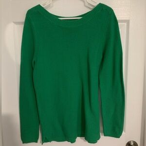 Green sweater